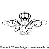 Логотип компании Royal Hair, центр кератинового выпрямления волос